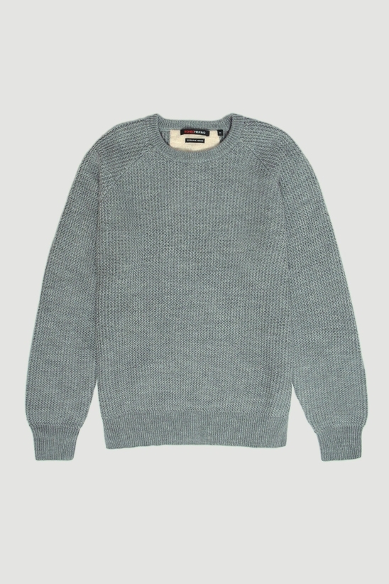 【massnoun】SOFT WOOL SIDEVENT CREW NECK M02Z09-NH_Front_3f7f8740-418e-