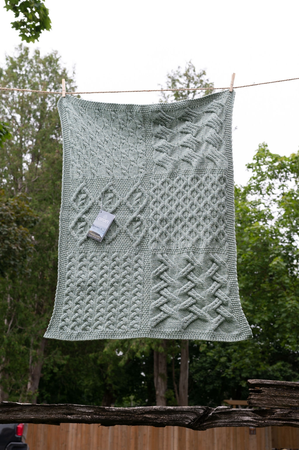 Aran baby blanket new arrivals