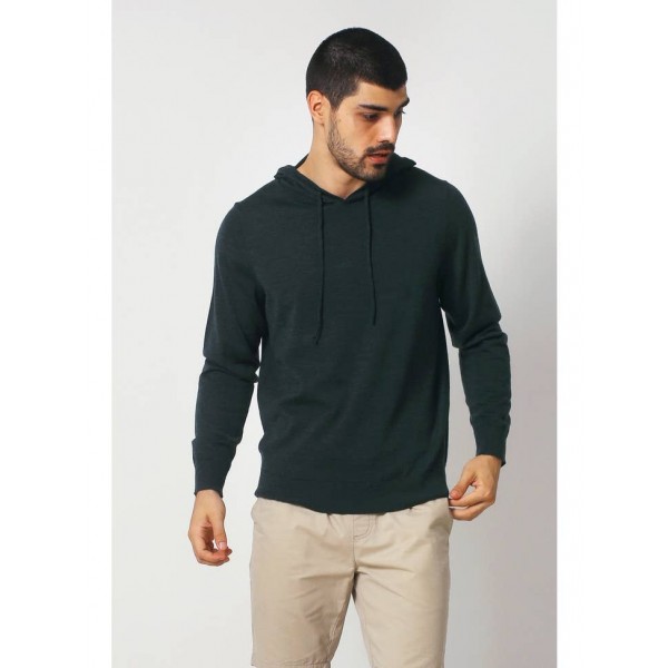 Merino wool pullover on sale hoodie