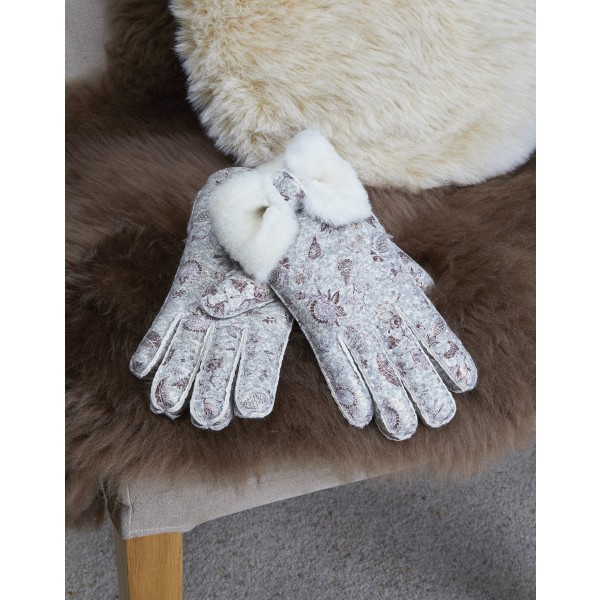 Butterfly Sheepskin Gloves