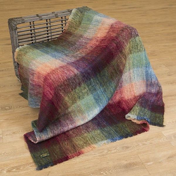 Mohair Throw Watercolour Monet