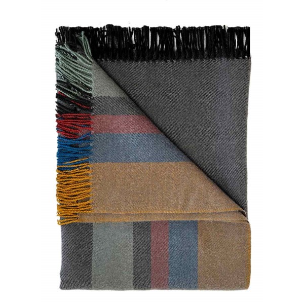 NEW! 100% Baby Alpaca Throw - Meteorite