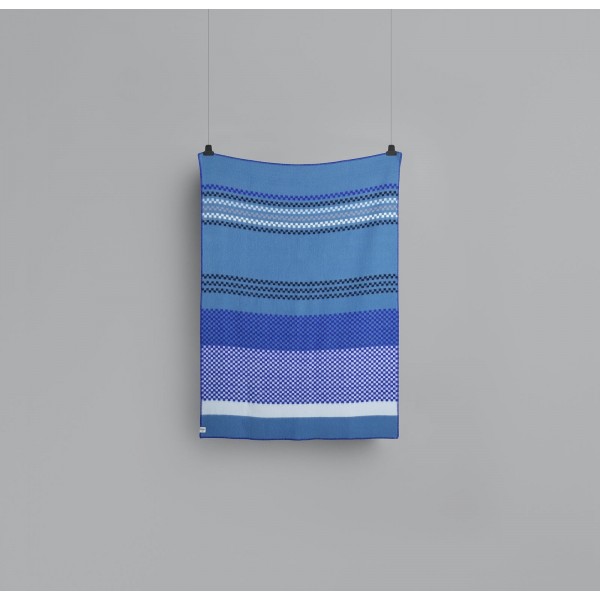 Toskaft 56036 - Blue-Blue Wool Blanket