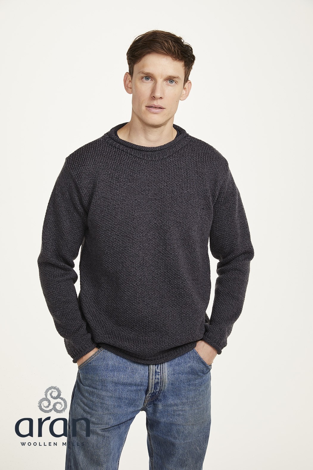 Grey sweater set store