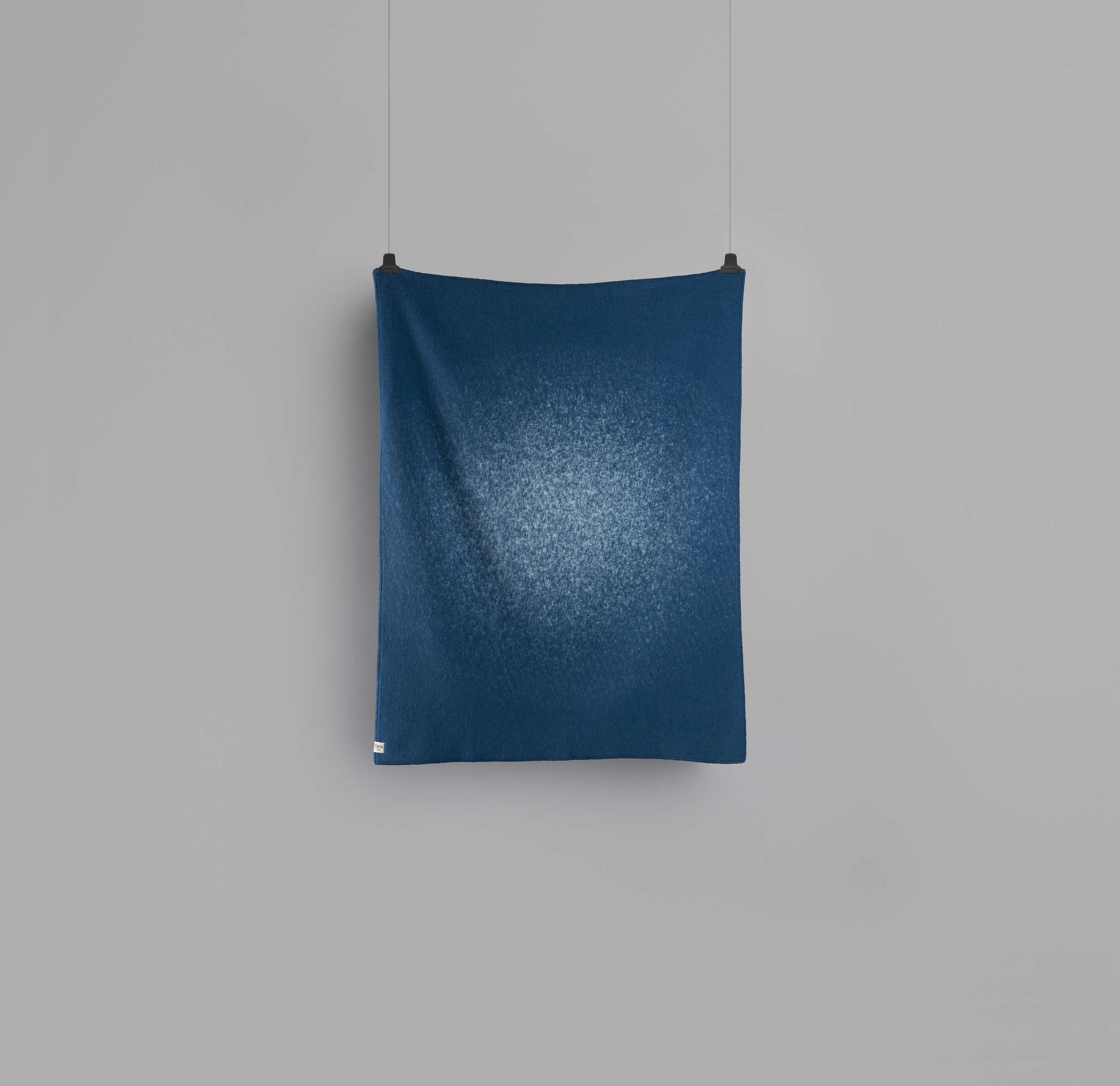 Blue wool blanket best sale
