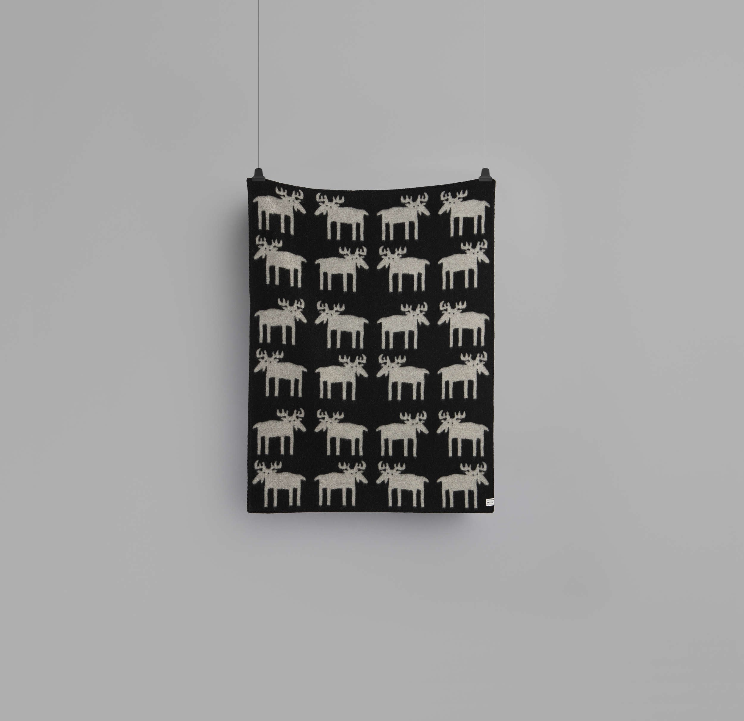Grey and black blanket hot sale