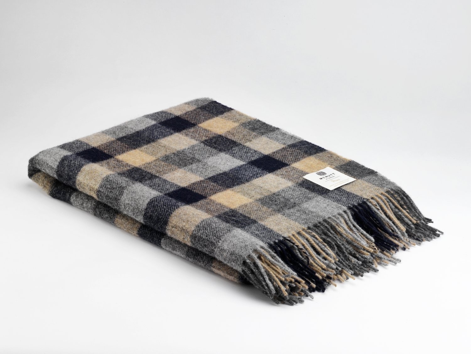 Navy and mustard throw blanket deals
