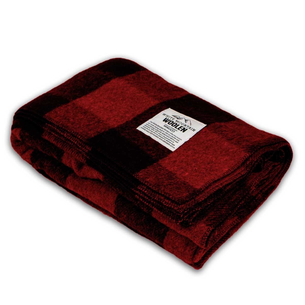 Red wool blanket 2025