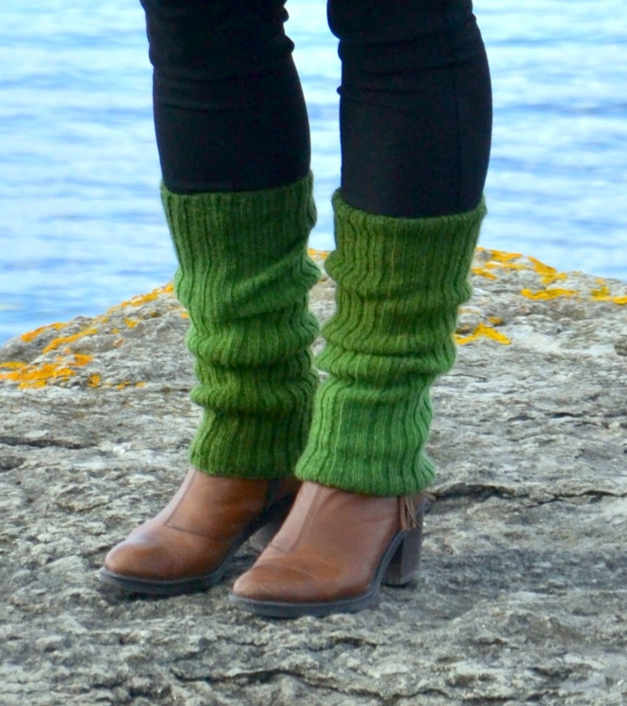 Scandinavian Wool Leg Warmers: 2 Sizes, 6 Colors