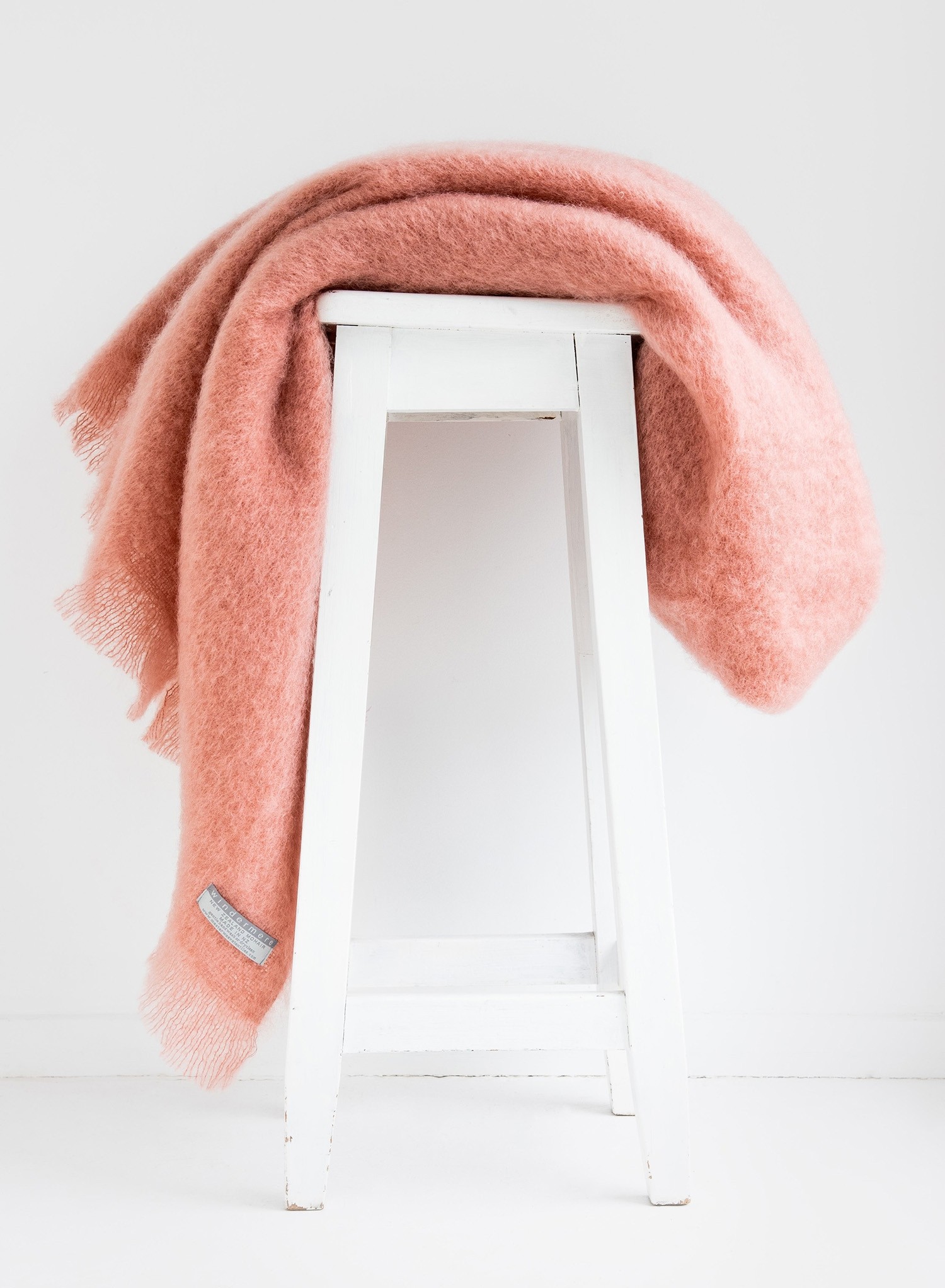 Pink mohair blanket online