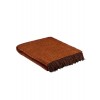Spicy Orange Wool 100% Pure Irish Wool Blanket