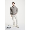 Belleek Troyer Mens Merino Wool Sweater - Heather