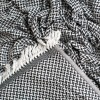 Cashmere Reversible Luxury Blanket Travel Throw 56X 96" #D1