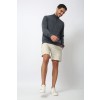 Merino Wool Sport Half Zip Sweater - Anthracite