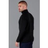 Paul James The Modern Submariner - Roll Neck Merino Wool Sweater - Black