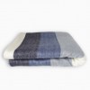 Cuenca Blue Alpaca Wool Throw Blanket
