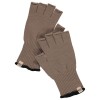 Minus33 Merino Wool Fingerless Gloves Lightweight - Tan