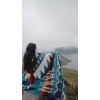 Ingapirca- Turquoise Native Blanket
