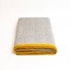 100% Pure Cashmere Reversible Luxury Blanket Travel Throw