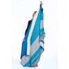 Reversible Alpaca Throw Blanket- Blue Nile