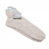 Aran Mid Soft Merino Toast Oat Adults Short Sock