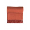 100% Baby Alpaca Throw - Crimson