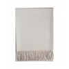 100% Baby Alpaca Throw - London Fog