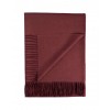 100% Baby Alpaca Throw - Malbec