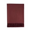 100% Baby Alpaca Throw - Malbec