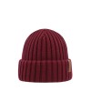 Beam Merino Wool Beanie Dark Red