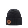 Björn Merino Wool Beanie Black