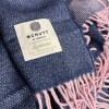 Blueberry Crush Throw 100% Merino Lambswool Blanket