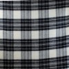 Tweedmill Pure New Wool Tartan Grey Dress Stewart Wool Throw Blanket - 150 x 183cms