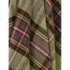 Bramble Plaid Check Pure New Wool Throw | Purple Heather