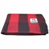 McGuire Army Navy Bunkhouse Wool Camping Blanket - Red/Black