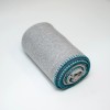 100% Pure Cashmere Reversible Luxury Blanket Travel Throw