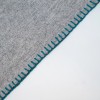 100% Pure Cashmere Reversible Luxury Blanket Travel Throw