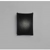 Color Noise Black - Natural Wool Throw Blanket