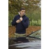 Greenwich Quarter Zip Wool Sweater - Navy