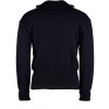 TW Kempton Greenwich Quarter Zip Wool Sweater - Navy