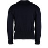 Greenwich Quarter Zip Wool Sweater - Navy