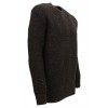 Ecosse Pure Black Welsh Undyed Wool Sweater