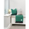 Emerald Reversible 100% Merino Lambswool Blanket