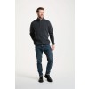 Belleek Troyer Mens Merino Wool Sweater - Graphite