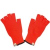Minus33 Merino Wool Fingerless Gloves Lightweight - Blaze Orange