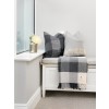 Grey Blanket Wool Throw 100% Pure Wool Blanket