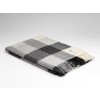 Grey Blanket Wool Throw 100% Pure Wool Blanket