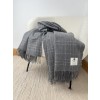Steel Maze 100% Merino Lambswool Blanket