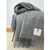 Steel Maze 100% Merino Lambswool Blanket
