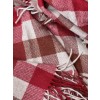 Lava Plaid Recycled Wool Blanket 